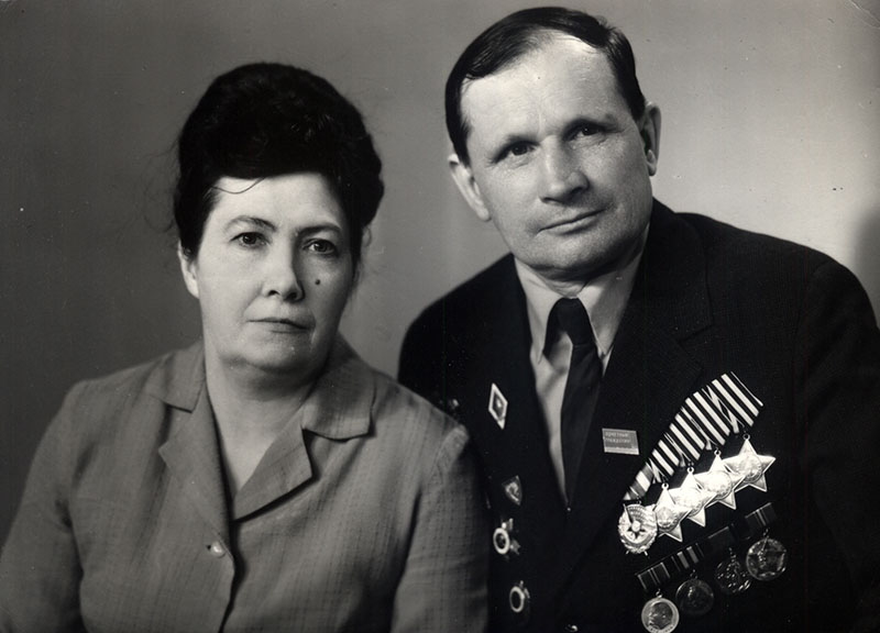 Петрукович Алексей  Степанович с женой